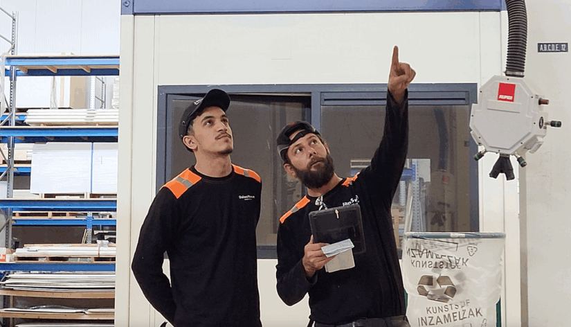 Twee medewerkers in acties bij Daiwa House Modular Europe / Jan Snel