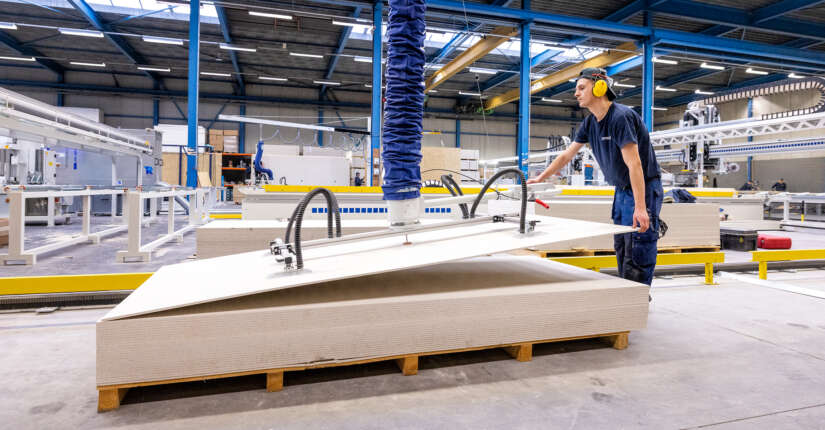 houttechniek in de fabriek